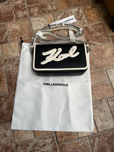 Nová kabelka karl lagerfeld s visačkou, karl lagerfeld