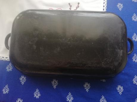 Retro smaltovaný pekáč, 