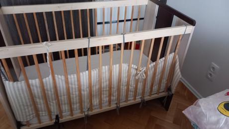 Drevená postielka, šírka (cm): 65,dĺžka (cm): 120