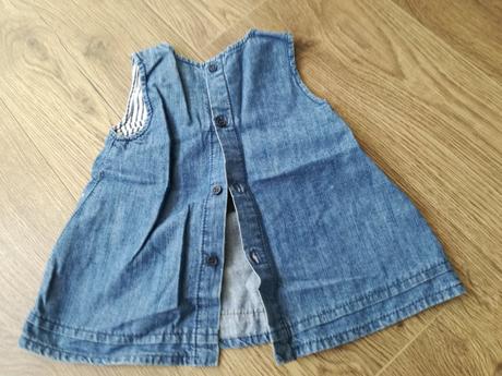 Letná riflová tunika, zara,62