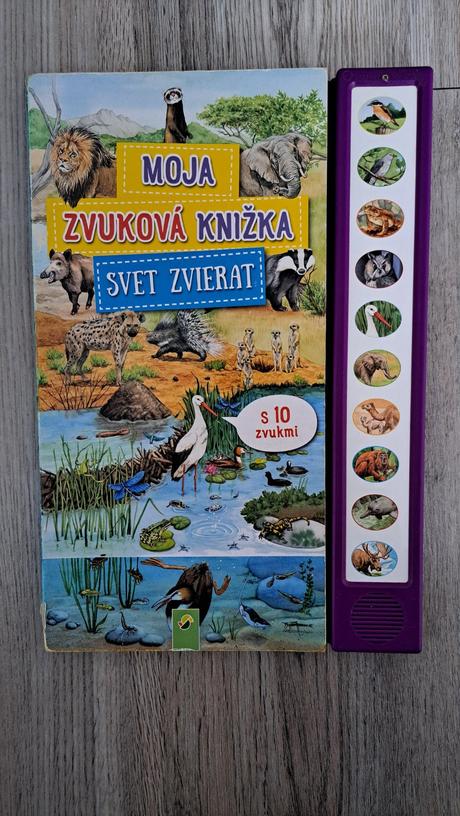 Zvukova kniha svet zvierat, 