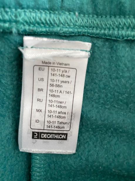 Zelené leginy, decathlon,146