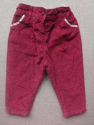 Mencestrove nohavice zn. baby club, baby club,86