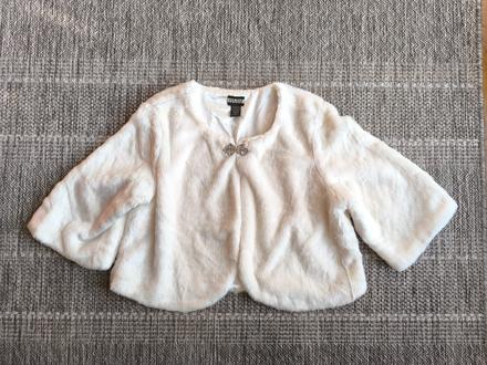 Kožuch, slávnostné bolerko, xl