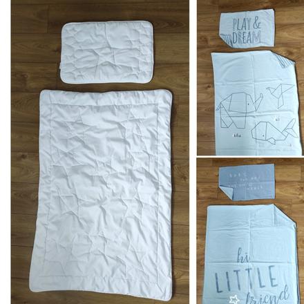 Detské periny + 2x obliečky, šírka (cm): 80,dĺžka (cm): 120