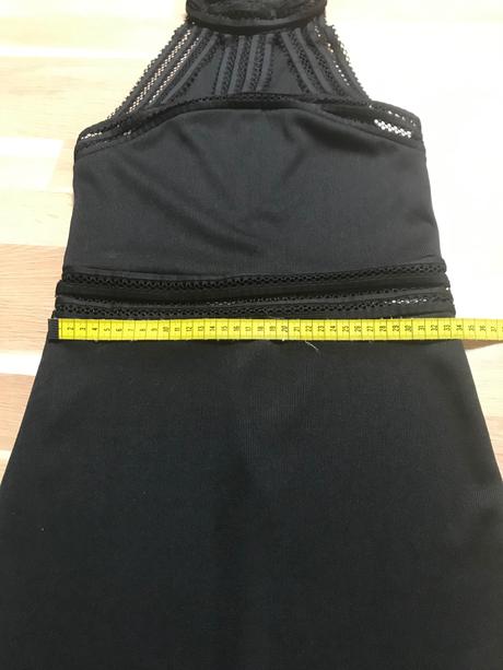 Čierne šaty, amisu,36