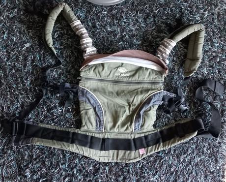 Nosič manduca olivovo zelená + slintáčiky a taška, manduca