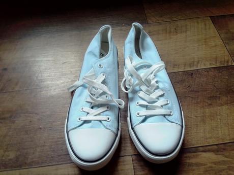 Klasické plátené tenisky modré unisex č.42, 42