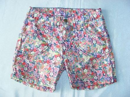 Kvietkavé šortky zn. h&m, h&m,116