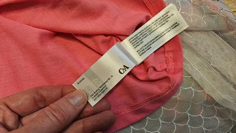 Šaty malá morská víla 128, c&a,128