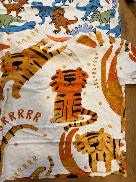 Tricka s krátkym rukavom, h&m,128