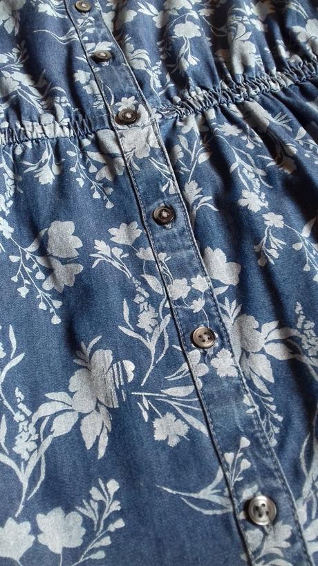 Rifľové šaty, c&a,134