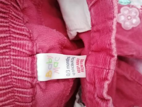 Červeno ružové nohavice, 56