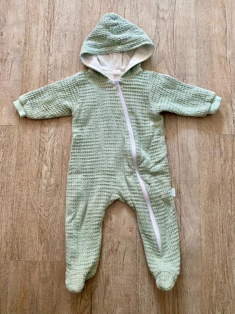 Mušelínový overal s kapucňou veľ. 80, new baby,80