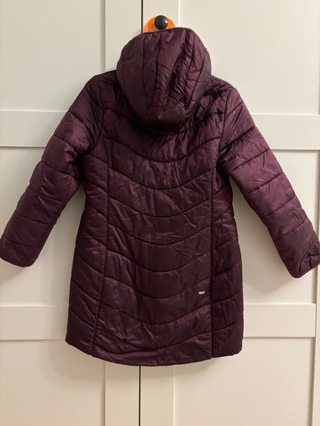 Zimná prešívaná ľahká predĺžená bunda, loap,116