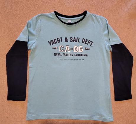 Tričko dlhý rukáv velk  128/134, bonprix,128