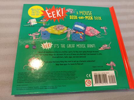 Eek a mouse seek and peek book nsp23,