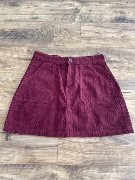 Mančestrova sukňa, denim,m