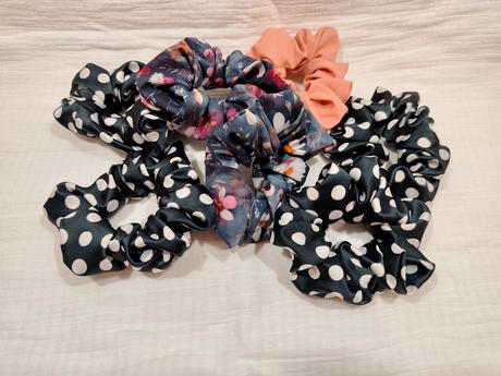 Scrunchie - z hodvábu - rôzne, 