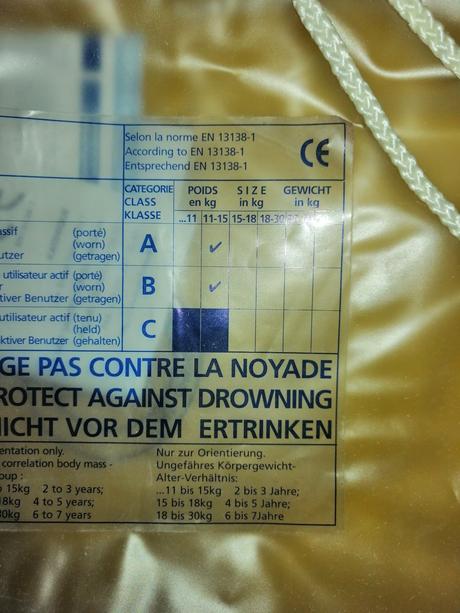 Detské plavky s polystyrénom, 98