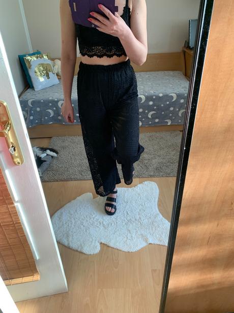 Dámske letné nohavice, s