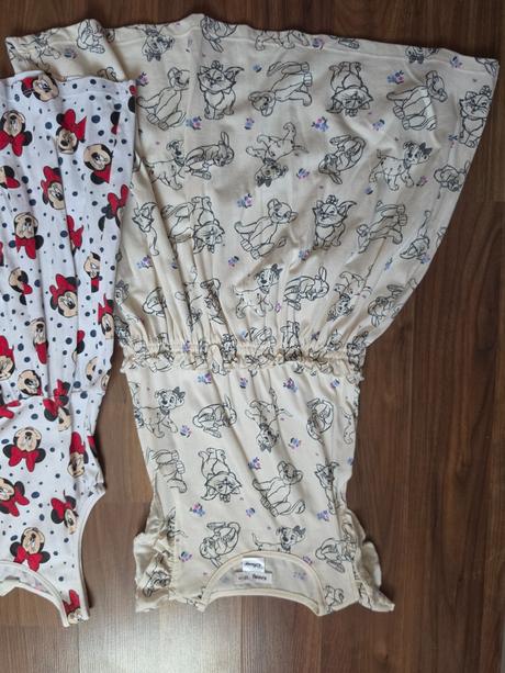 3x šaty, h&m,122