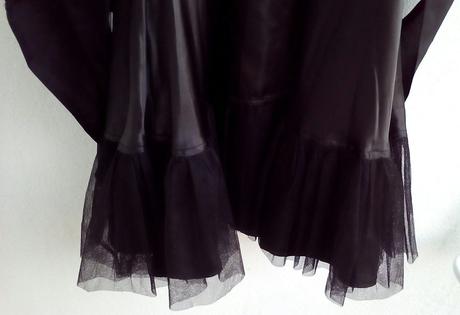 Čierne spoločenské šaty m, fishbone,m