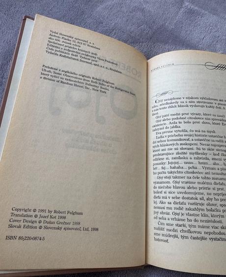 Robert fulghum - ojoj, 