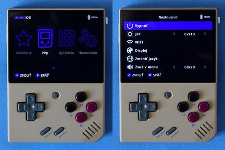 Herná konzola miyoo mini plus 128 gb,