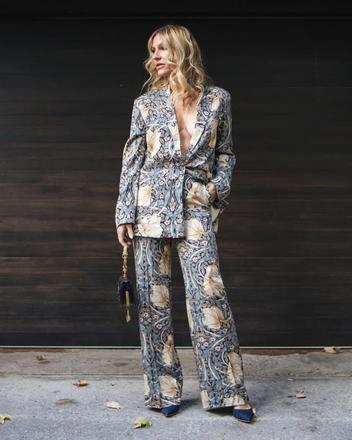 Široké nohavice morris & co. by h&m, h&m,34 / xs