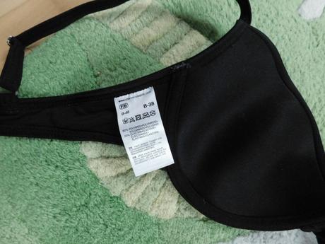 Čierna plavková podprsenka charles vögele, charles vögele,38