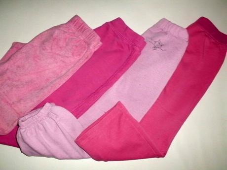 Set 5 teplákov pre 4-6  roč. slečnu, cherokee,110