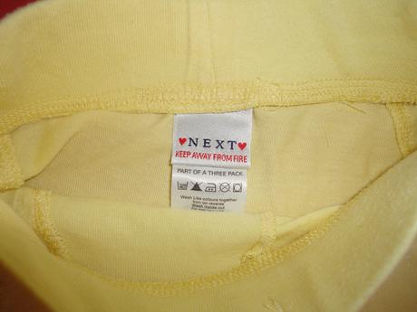 Žlté kraťasy zn.next s pošt, next,86