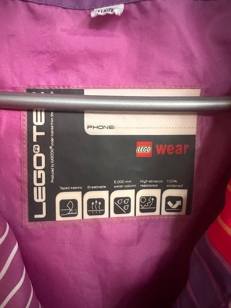 Nepremokavá bunda legotec, lego,146
