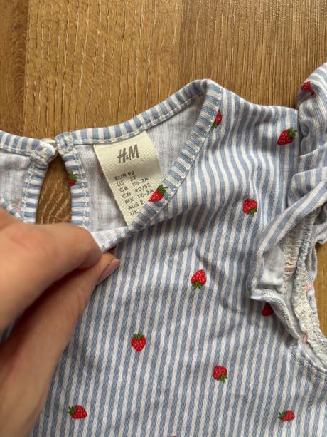 H&m bavlnene letne saty, h&m,92
