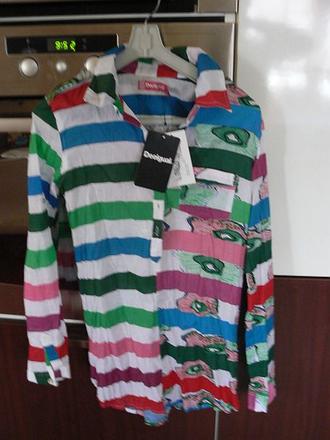 Farebná košeľa desigual, desigual,152
