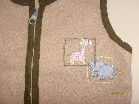 Flisova suprava 6-9 mes, baby mac,74