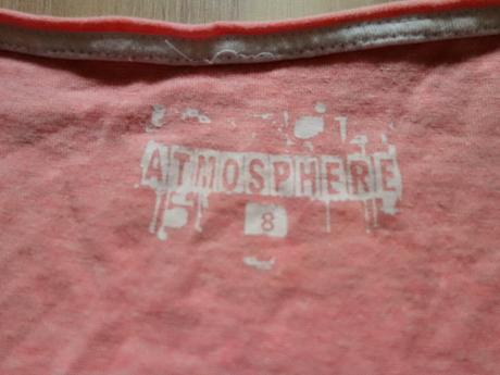 Dámske tričko atmosphere uk8, atmosphere,s