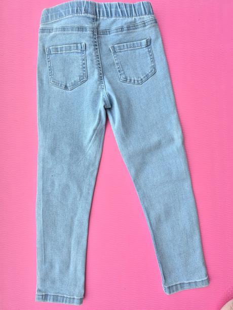 Jeansy s jahodami, skinny rifle, kids,116