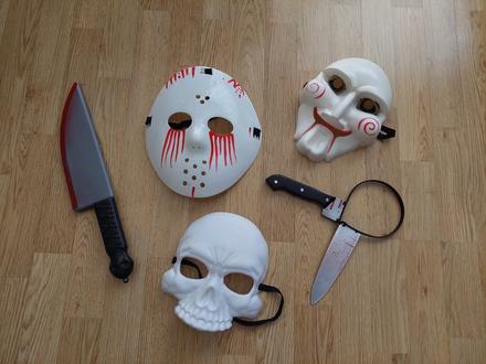 Masky na halloween,
