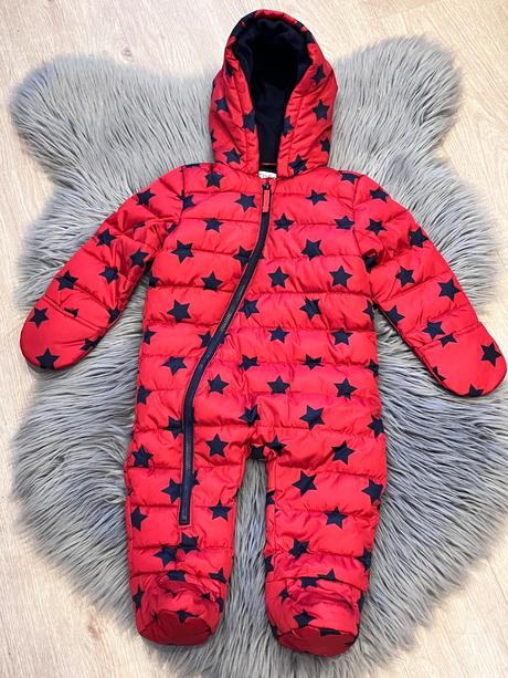 Chlapčenský zimný overal s hviezdičkami f&f (74), f&f,74