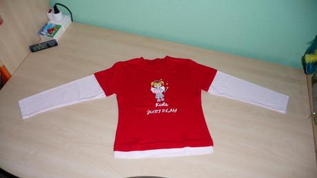 Tričko s anjelikom, just play,122