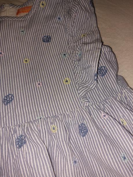 Slavnostne letne saty v top stave, staccato,128