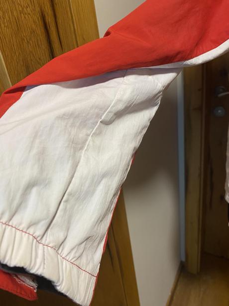 Červená bunda / vetrovka, m