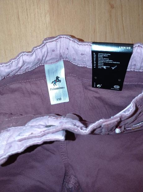 Dievčenské nohavice, palomino,110