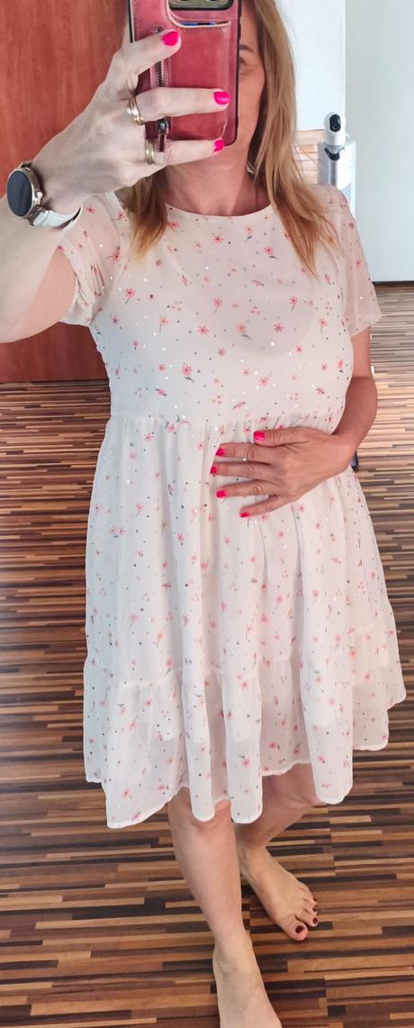 Šaty s trblietkami, h&m,s