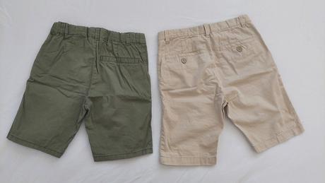Šortky 116/122 - 3ks, h&m,122