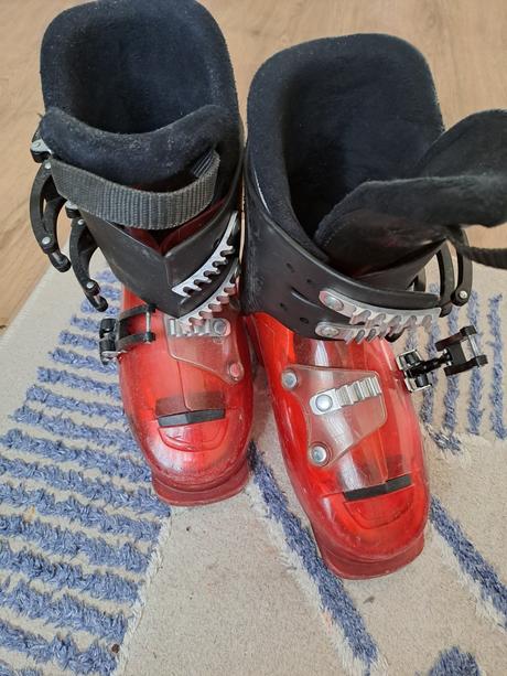 Lyže 120cm a lyžiarky 22.5, 120-129 cm