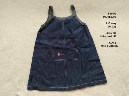 Šatičky, zip zap,98