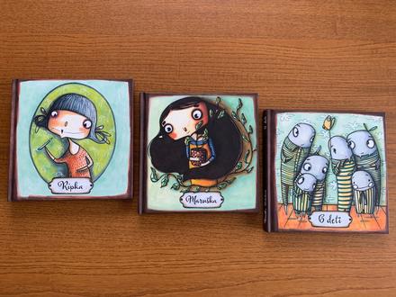 Knizky ripka, maruska, 6 deti,